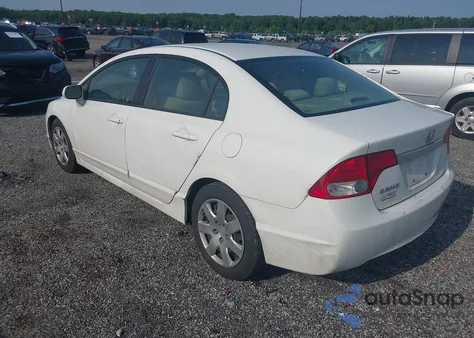 2010 Honda Civic Lx z USA, uszkodzony, nr VIN 2HGFA1F54AH528882